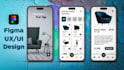do website UX UI design, app UX UI design