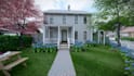 do building exterior, 3d, realistic render, pool render, pickleball court