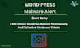remove wordpress malware with security