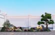 custom japanese garden design with walkthrough render