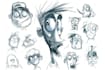 create amazing comic cartoon sketch character