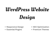 create responsive wordpress website and website redesign