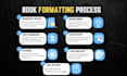 do book formatting and layout design for print and ebooks