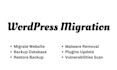 do wordpress migration and fix wordpress website