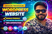 redesign wordpress website for speed SEO and conversion
