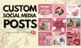 be your instagram content creator for 30 days instagram posts