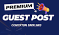 do premium best guest post contextual backlinks service