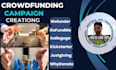 create crowdfunding kickstarter indiegogo gofundme wefunder fundraising