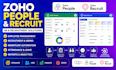 setup zoho people and zoho recruit for HR and hiring