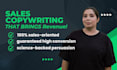 do sales copywriting, sales page, landing page, and sales copy