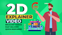 createan engaging 2d animation explainer video in 24 hours