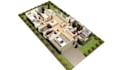 create 3d model and render exterior, interior, 3d floor plan
