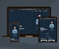 create portfolio website with HTML and CSS and js