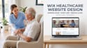 design wix nursing home care healthcare medical clinic website