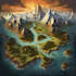 create a high quality fantasy map