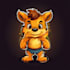 draw a cartoon logo, mascot, character