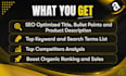 set up amazon fba fbm product listings with SEO, amazon listing optimization
