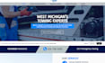 design high converting logistics website towing courier moving company website