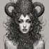 draw detailed dark art illustration