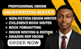 be your ghostwriter, book writer, ebook ghostwriter, non fiction ghostwriter