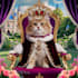 create custom royal pet portrait in high quality