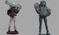 costum vrchat avatar 3d avatar rig 3d vtuber