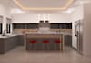 model render 3d kitchen remodel cabinet bath interior design 2d floorplan