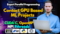 write parallel programming in cuda openmp mpi pthreads ray cluster
