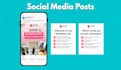 design social media posts and canva templates