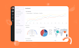 do dashboard design admin panel crm web app