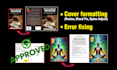 convert ebook cover for amazon KDP, ingramspark print ready cover