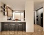 create professional 3d kitchen design, layout, and realistic rendering