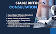 provide expert stable diffusion ai consultation, model training, API services