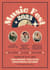 create custom concert poster design witch are eye catching