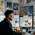 do web designing and social media and graphics designing