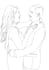 create digital line art illustration