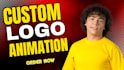 do unique custom logo animation or motion graphics