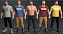 craft3d human model, stylized nsfw character,rig 3d blender character,3d texture