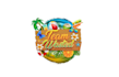 fun bold summer party logo dancehall music