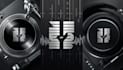 design dj metal edm music band logo