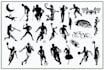 design silhouette vector graphic, logo, and line drawing