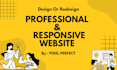 design and redesign website for small business