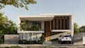 make 3d residential, house, villa render