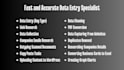 provide fast, accurate, and reliable data entry services