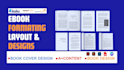 book formatting design catalog ebook magazine indesign, designrr for amazon kdp