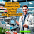 write researched medical articles as a pharmacist