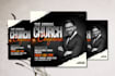 make exceptional church flyer, event flyer design