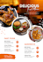design, flyer, poster, restaurant and food menu,
