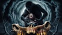 draw detailed dark art and heavy metal horror illustration