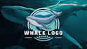 do a luxury whale catamaran fish boat logo design